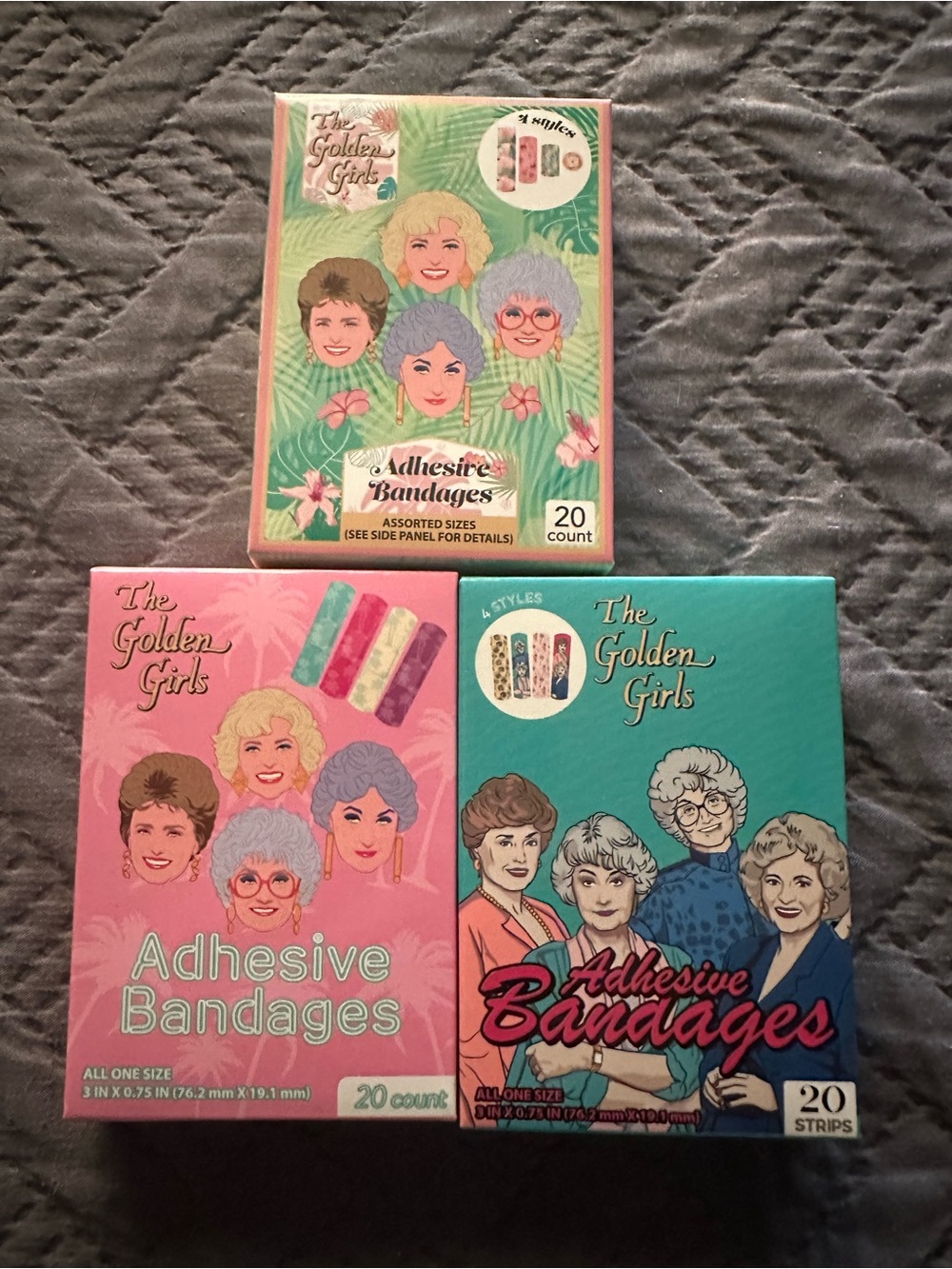 The Golden Girls Adhesive Bandages 3-Pack